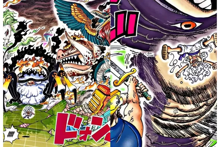 Spoiler One Piece Chapter Menampilkan Pertarungan Epik Antara