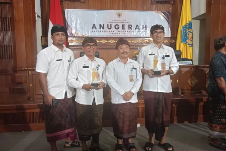 Pemkot Denpasar Raih Anugerah Keterbukaan Informasi Publik Jadi