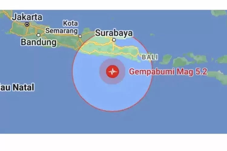 Gempa Terkini M 5 2 Guncang Malang Jatim Hari Ini 2 Berikut Wilayah