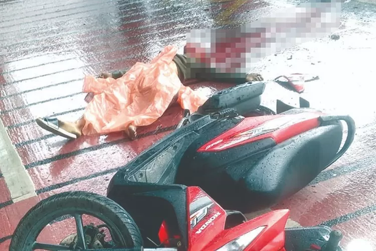 Kecelakaan Di Buring Malang Pengendara Honda Beat Tewas Setelah Tabrak