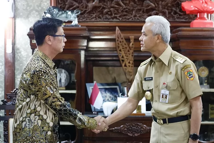 Perkuat Ketahanan Pangan Ganjar Pranowo Teken Kerja Sama Pertanian