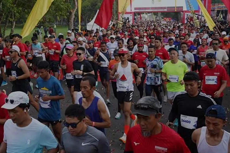 Diikuti Oleh Pelari Borobudur Marathon Dimulai Indozone