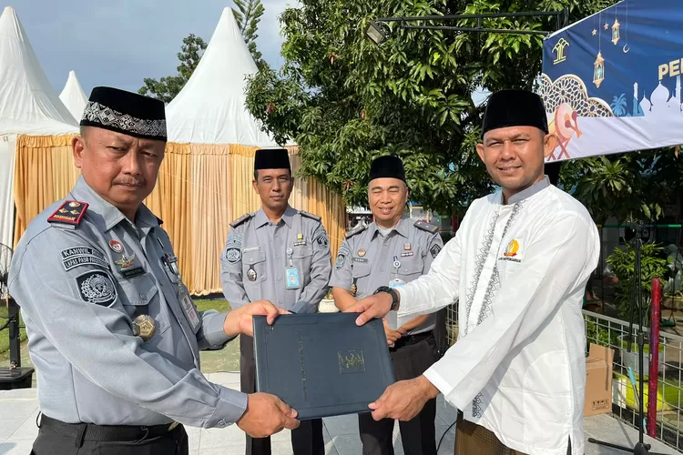 594 WBP Lapas Pasir Pengaraian Terima Remisi Idul Fitri 1445 Hijiriah