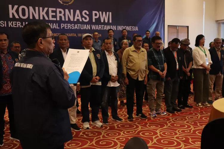 Pengurus Pwi Pusat Periode Resmi Dikukuhkan Ini Daftarnya