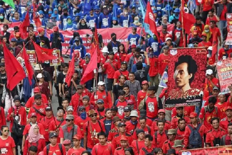 Amankan May Day Polda Metro Jaya Kerahkan Personel Saat Perayaan