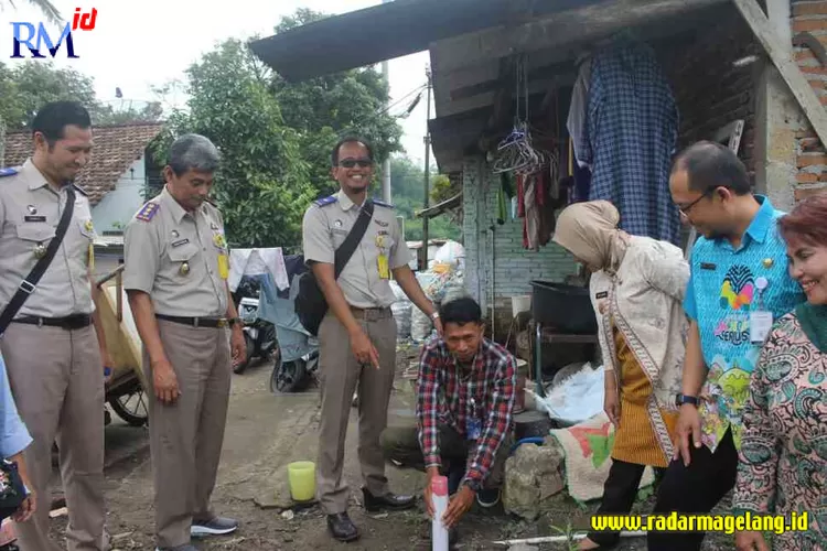 Cegah Sengketa Ajak Masyarakat Pasang Patok Tanah Radar Magelang