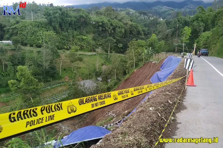 Tebing Jalur Magelang Boyolali Rawan Longsor Radar Magelang