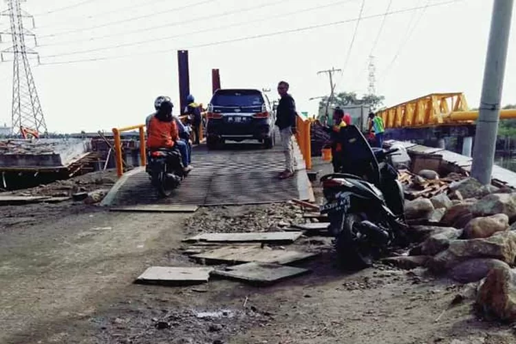 Pembangunan Jembatan Titi Dua Sicanang Bulan Depan Pemko Bayar Ganti