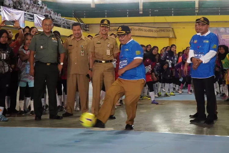 Turnamen Futsal Pelajar Putri Tingkat Kabupaten Langkat Diikuti Tim