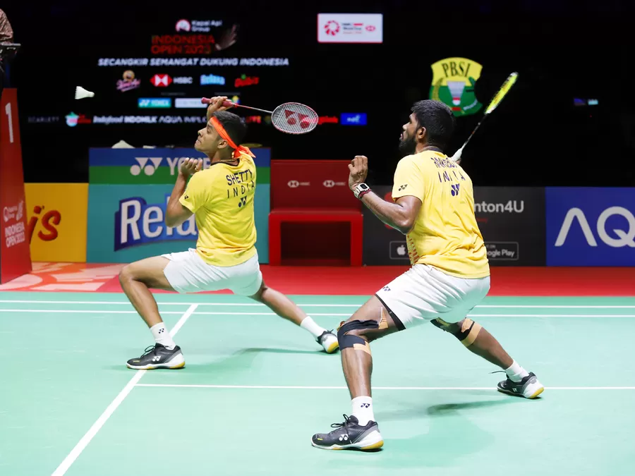 Ganda Putra India Rankireddy Shetty Juara Perdana Di Indonesia Open