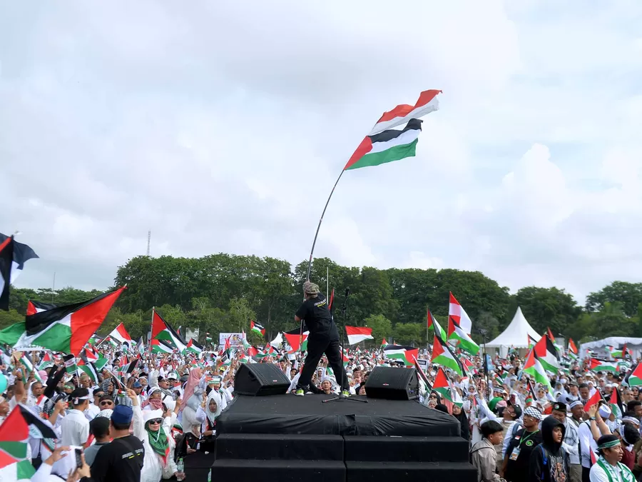 Aksi Damai Bela Palestina Di Bali