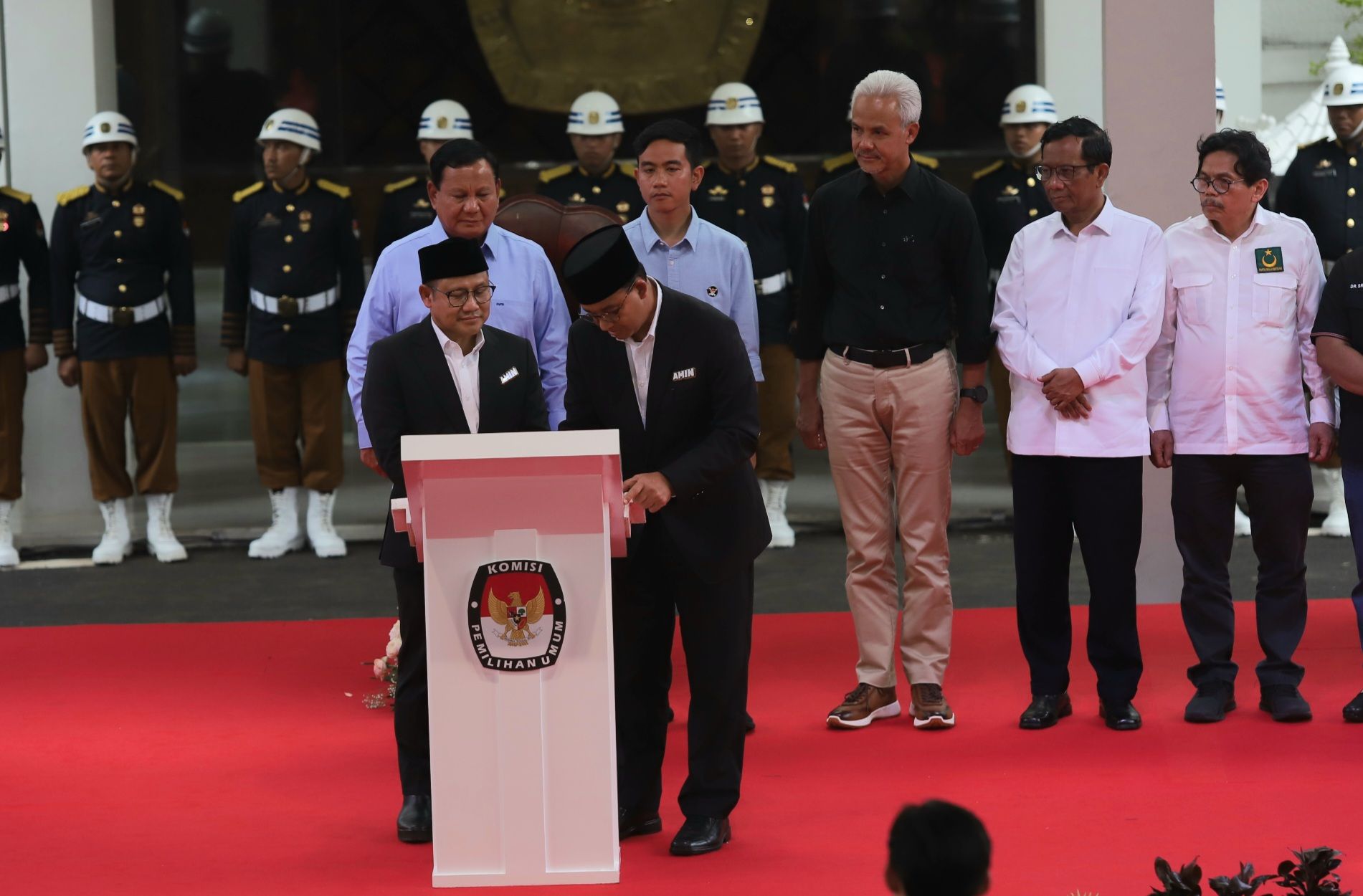 Kampanye Para Capres Cawapres Anies Di Jakarta Prabowo Dinas Menteri