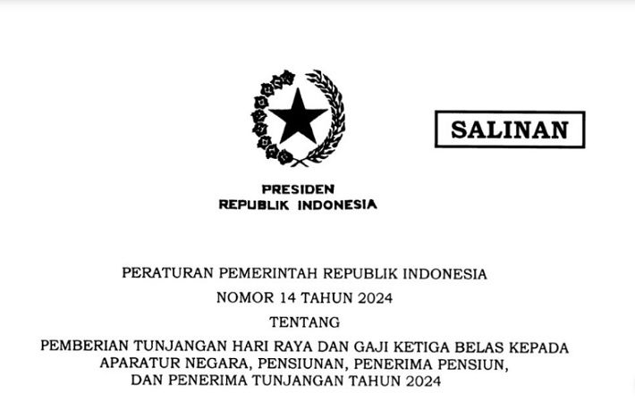 Berita Terkini Seputar THR Lebaran Idul Fitri 2024 Pemerintah Tetapkan