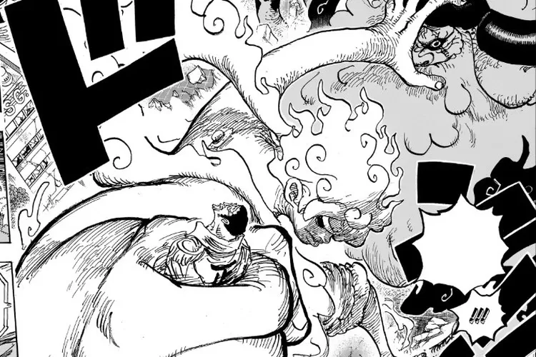 Review Lengkap Manga One Piece Chapter 1108 Sun God Nika VS Saturn Dan