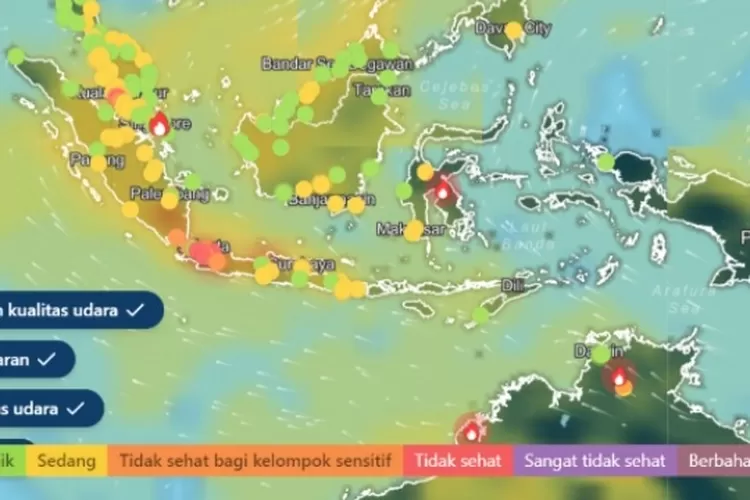 Waspada 10 Kota Di Indonesia Punya Kualitas Udara Buruk Dengan