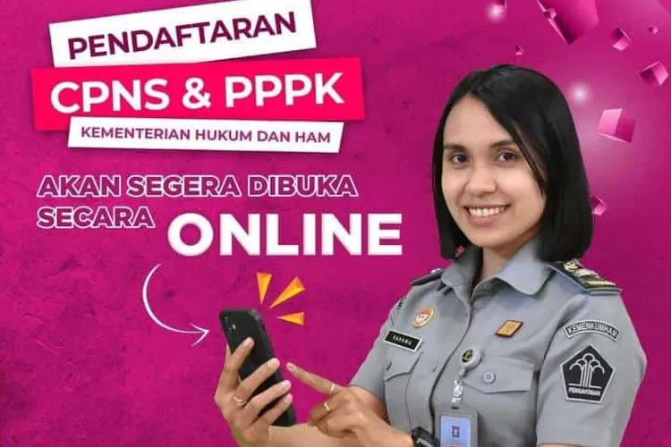 Kemenkumham Buka 1015 Kuota Formasi CPNS 2023 Cek Sertifikat Wajib Dan