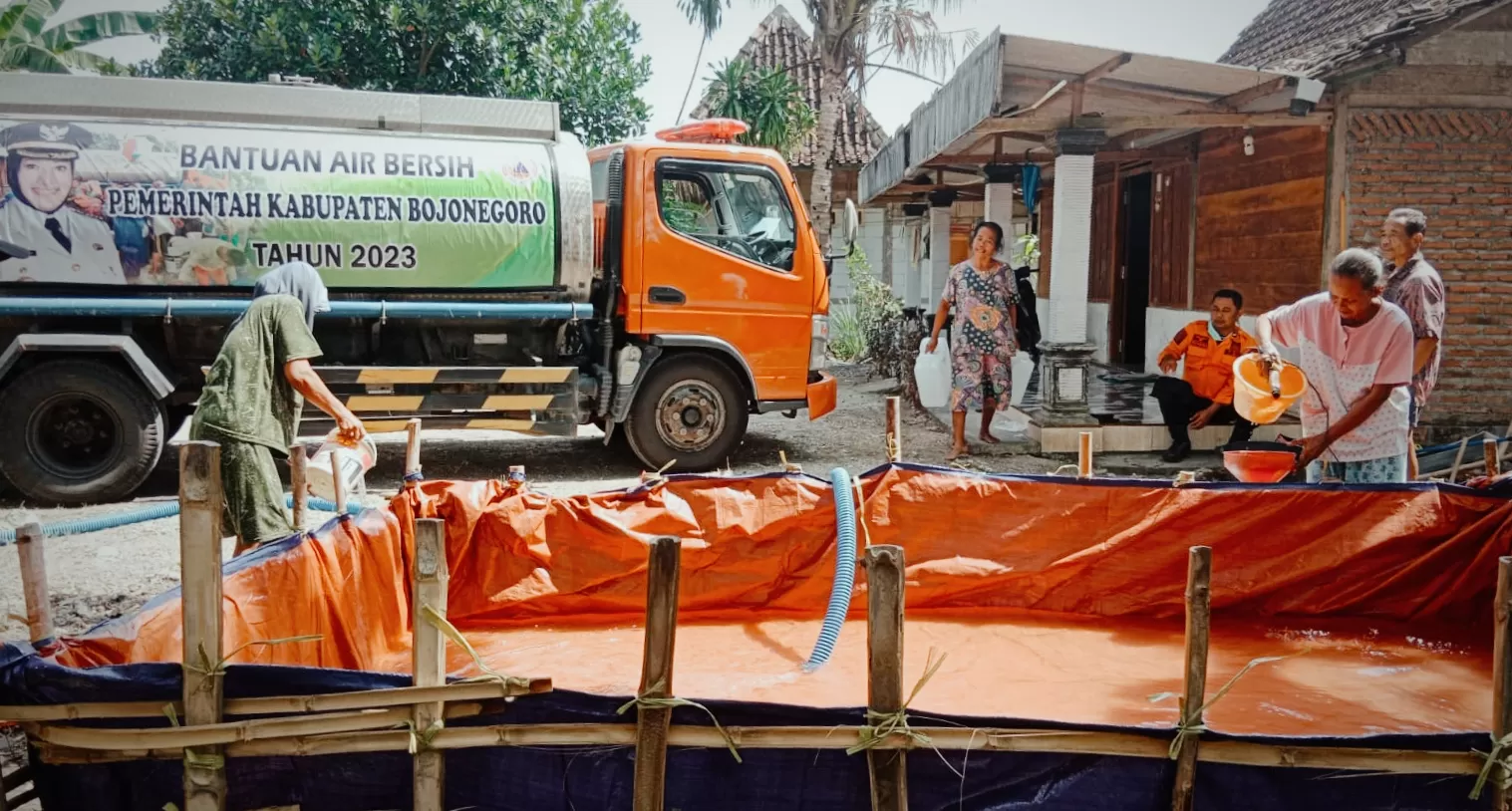 Suplai Air Bersih Tembus Juta Liter Wilayah Bojonegoro Butuh