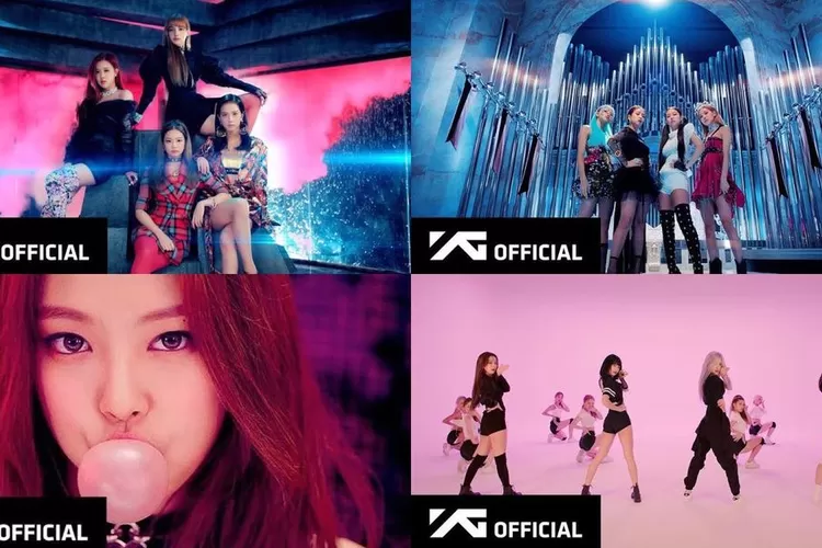 Wah BLACKPINK Jadi Artis Kpop Pertama Yang Punya 4 Video Capai 1 4