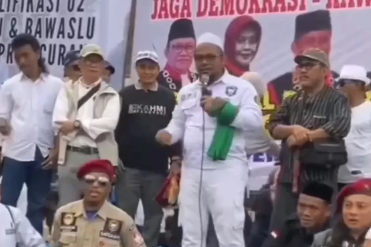 Mk Tolak Gugatan Anies Muhaimin Pendukung Amin Sumpahi Hakim Mk Kena