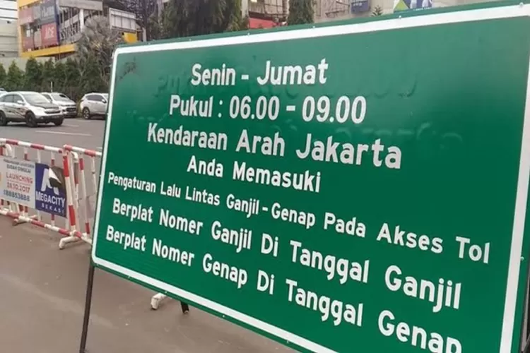 Hari Raya Idul Fitri Ganjil Genap Di Jakarta Ditiadakan Hingga