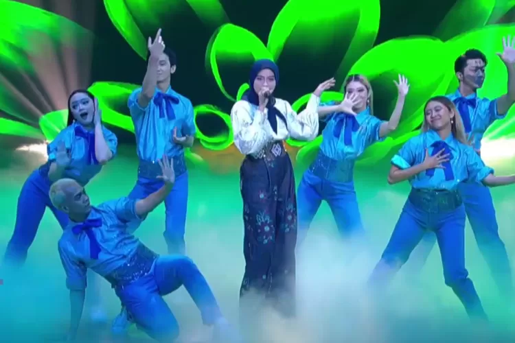 Salma Indonesian Idol Bawa Lagu Rungkad Dapat Standing Ovation