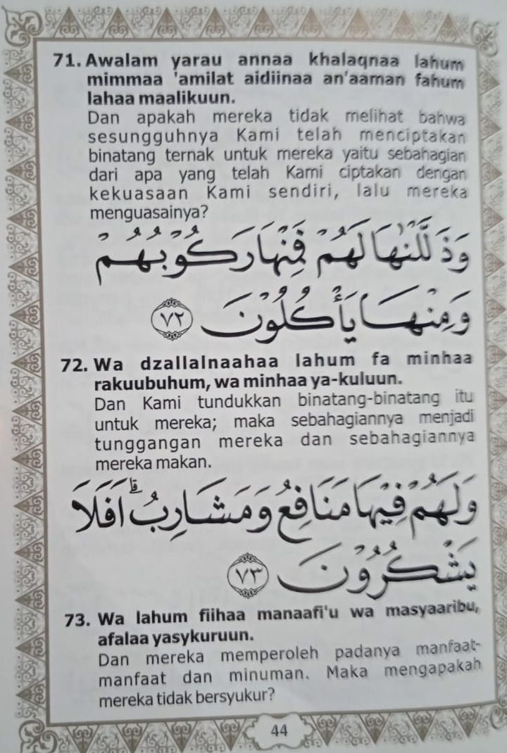 Bacaan Surat Yasin Latin Mudah Dibaca Lengkap Dengan Terjemahan Dan Keutamaannya Pojok Baca