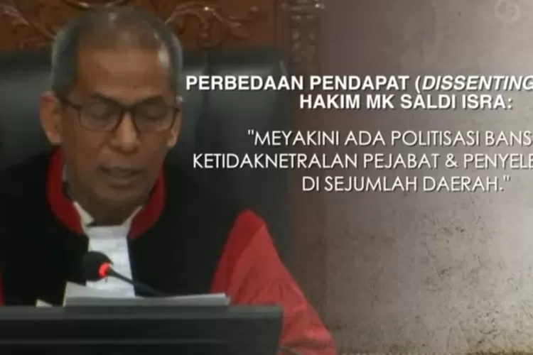 Hakim Dissenting Opinion Pertama Kali Dalam Sejarah Putusan Sengketa