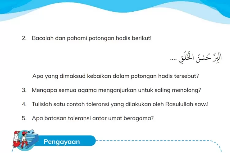 Kunci Jawaban PAI Kelas 4 SD MI Bab 3 Halaman 52 53 Kurikulum Merdeka