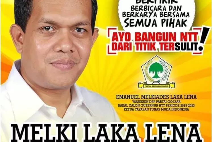 Jadi Perpanjangan Tangan Masyarakat Melki Laka Lena Siap Maju Sebagai