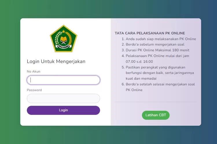 ASLI Contoh Soal PK Online Guru PAI 2023 Disertai Kunci Jawaban