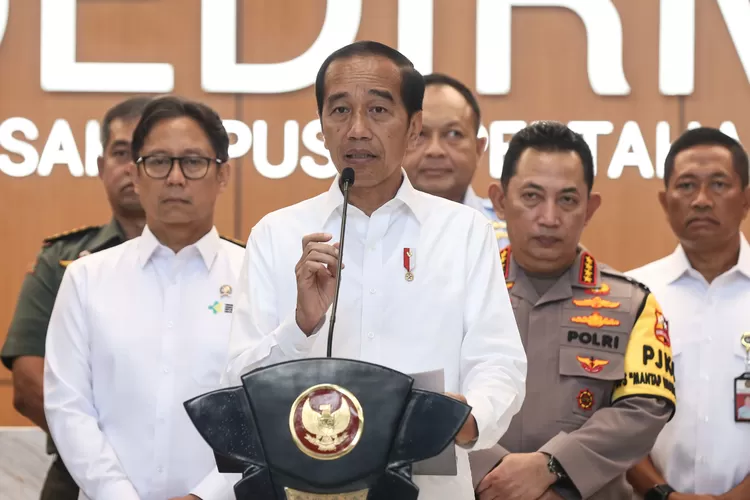 Pengumuman Hasil Pemilu 2024 Lancar Jokowi Apresiasi Kinerja KPU Dan