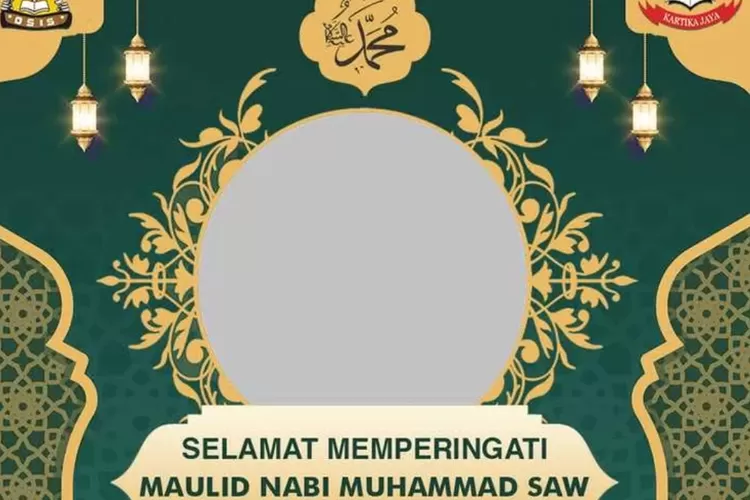 Link Twibbon Maulid Nabi Menyambut Bulan Mulid Bentuk Lain