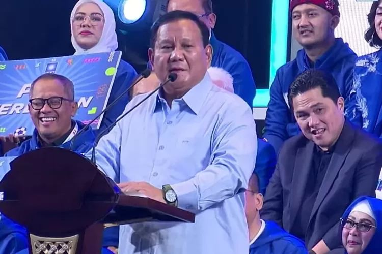 HUT Ke 25 PAN Bakal Calon Presiden Dan Wakil Presiden 2024 Prabowo