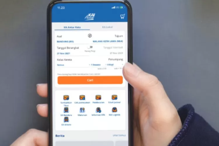 Cara Membatalkan Tiket Kereta Api Online Di KAI Acces Secara Mudah Dan