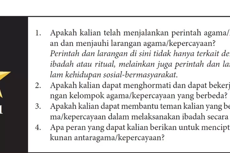 Kunci Jawaban Soal PKN Kelas 10 Halaman 29 Kurikulum Merdeka Makna