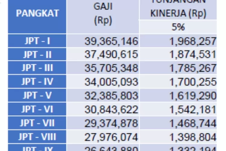 Pns Bisa Kaya Raya Jika Single Salary Diberlakukan Gaji Tembus Puluhan