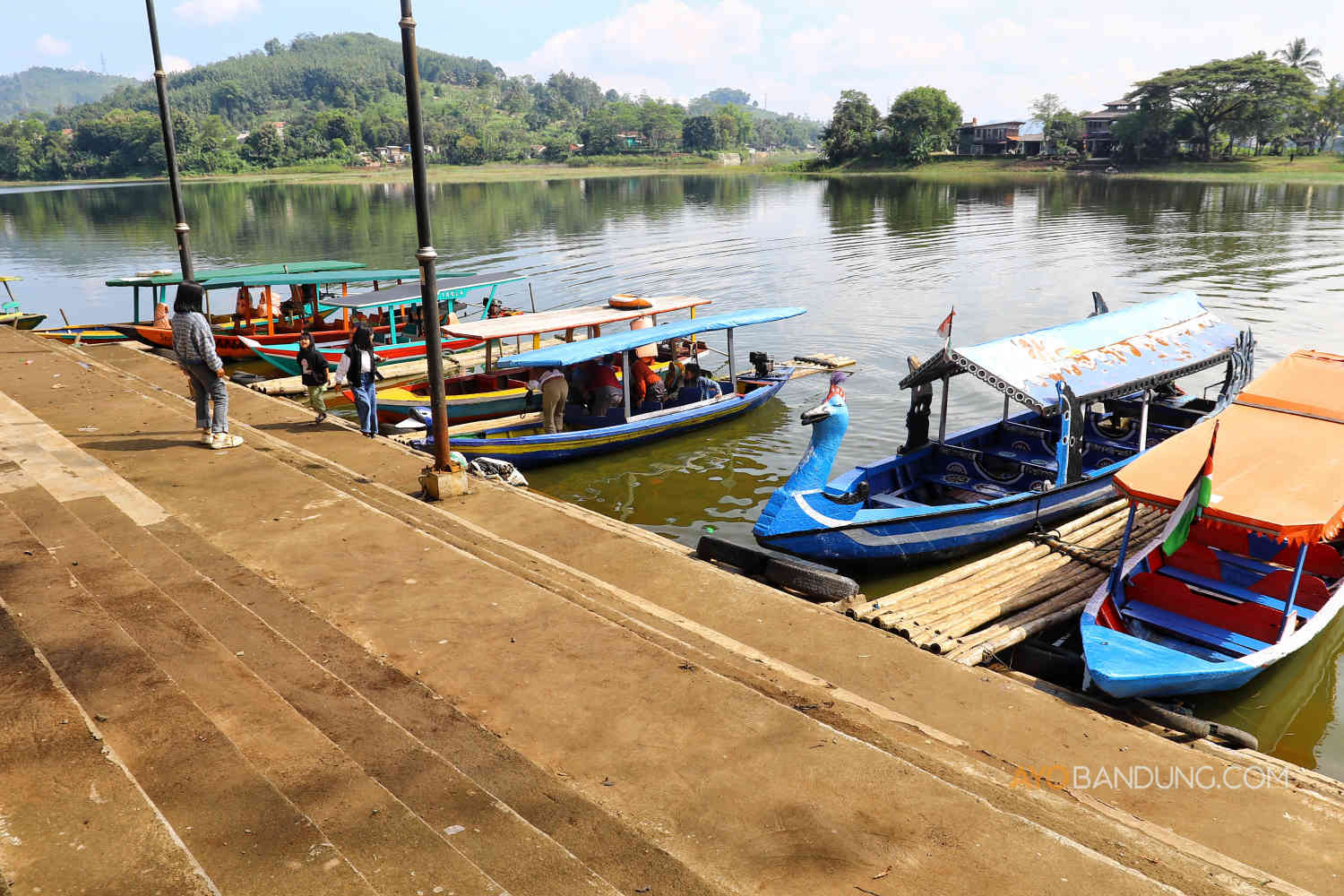 Berwisata Ke Situ Ciburuy Saat Libur Lebaran