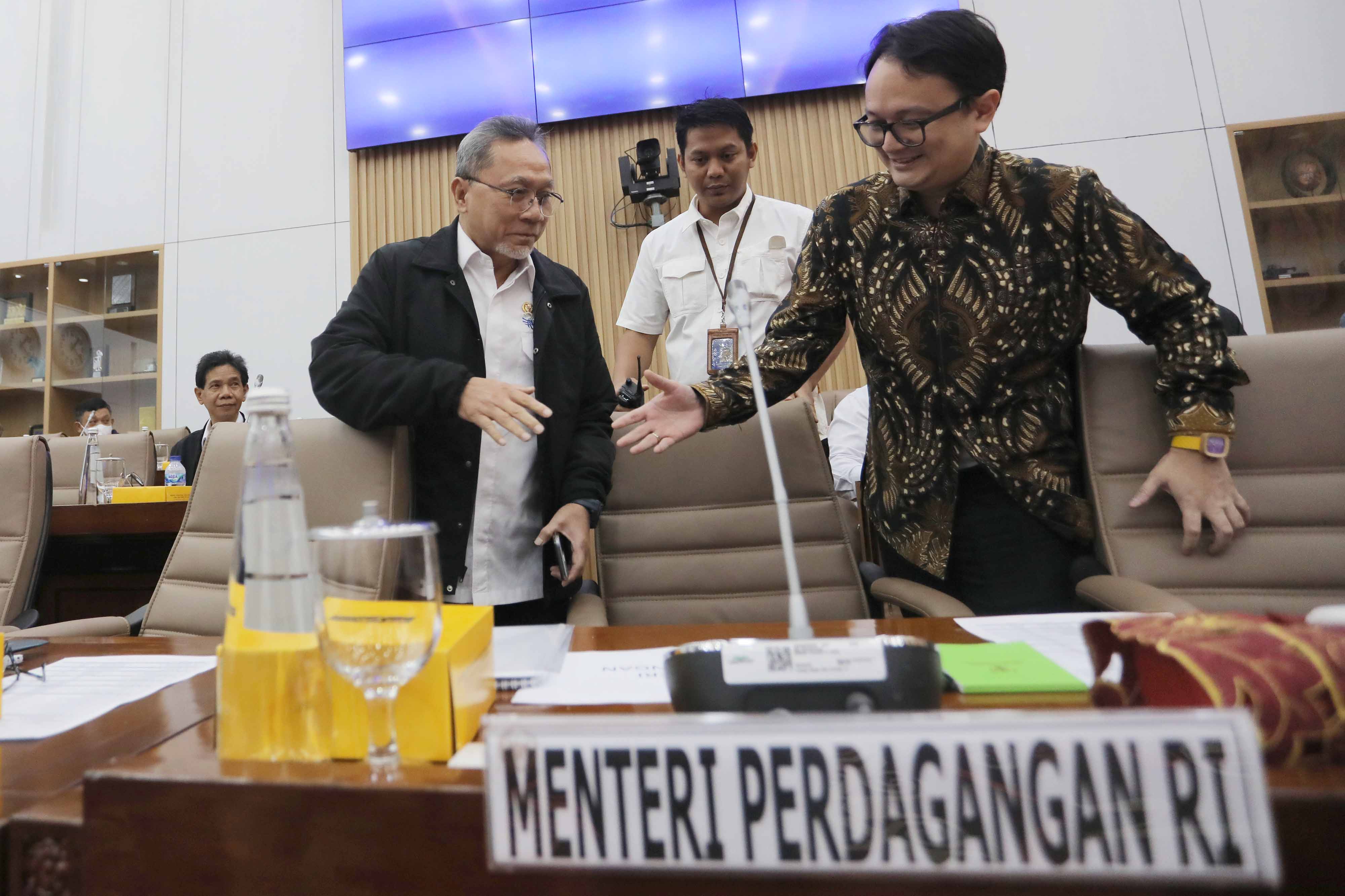 Kemendag Rapat Kerja Dengan Komisi Vi Dpr Membahas Pagu Anggaran