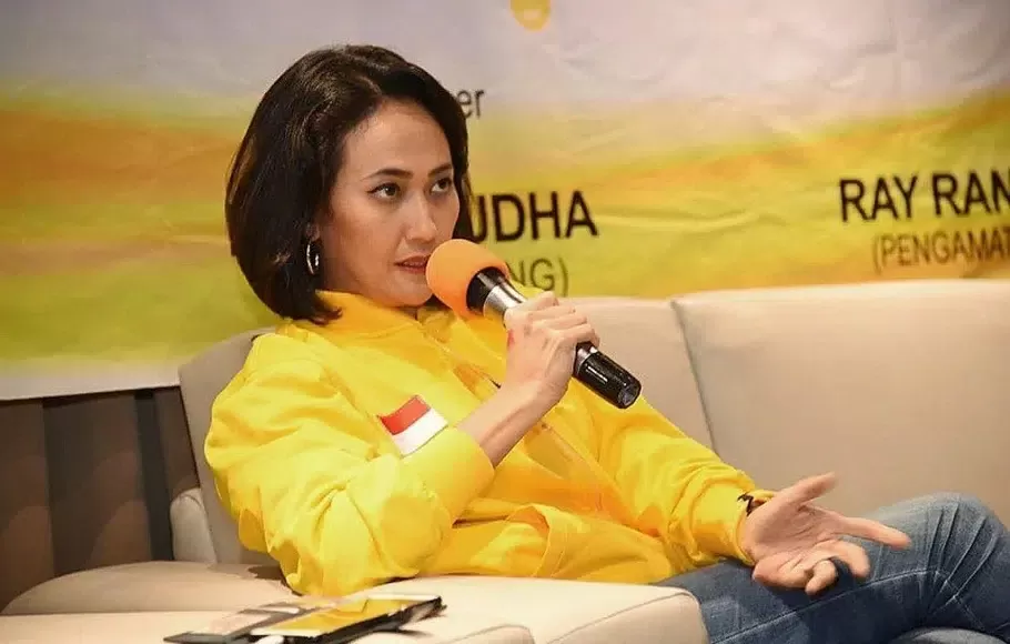 Anggota Komisi I DPR RI dari Fraksi Partai Golkar Christina Aryani. Foto: Antara 