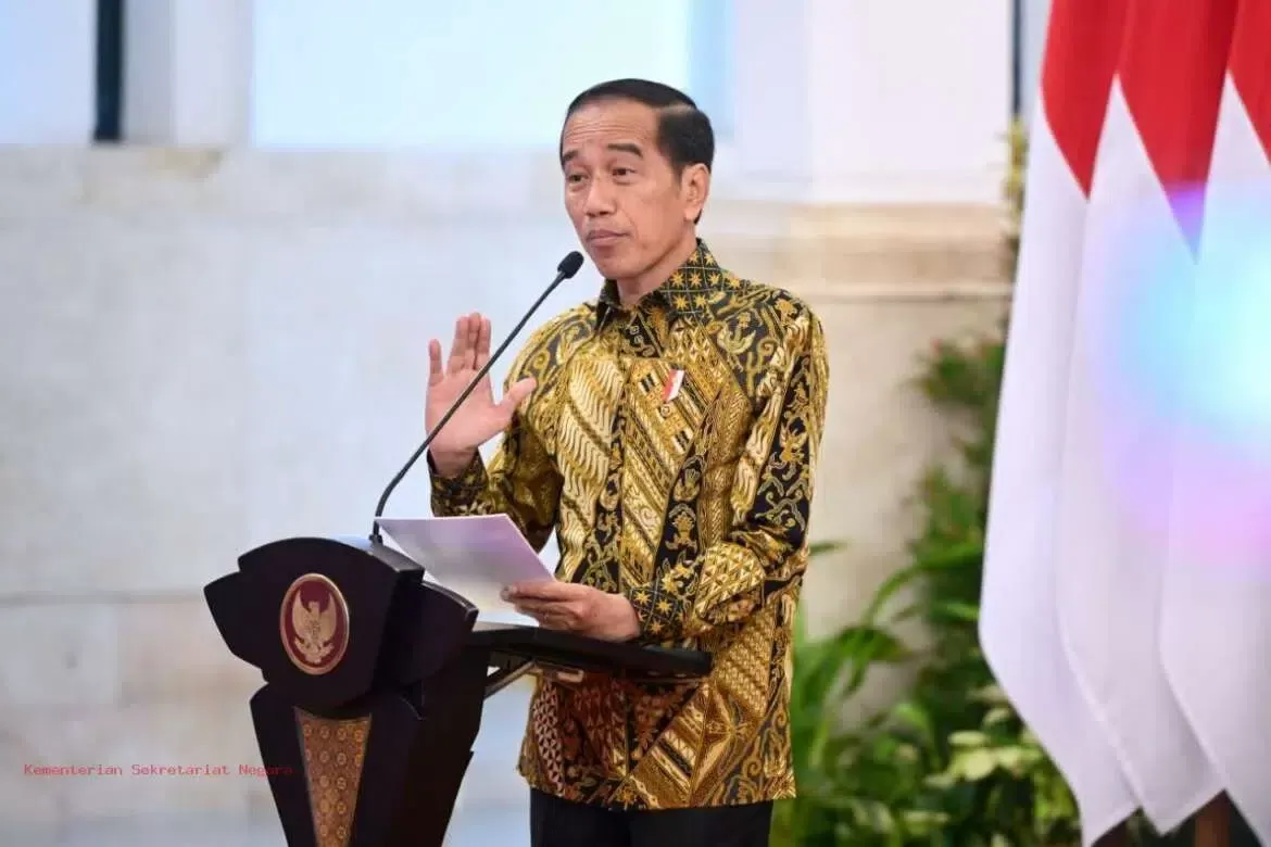 Presiden Joko Widodo Foto Setkab