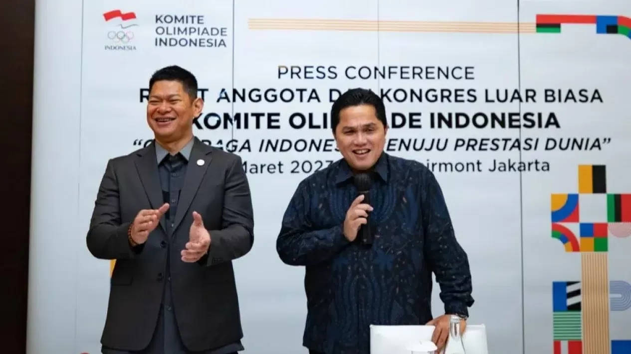 Erick Thohir dan Raja Sapta Okto/IST