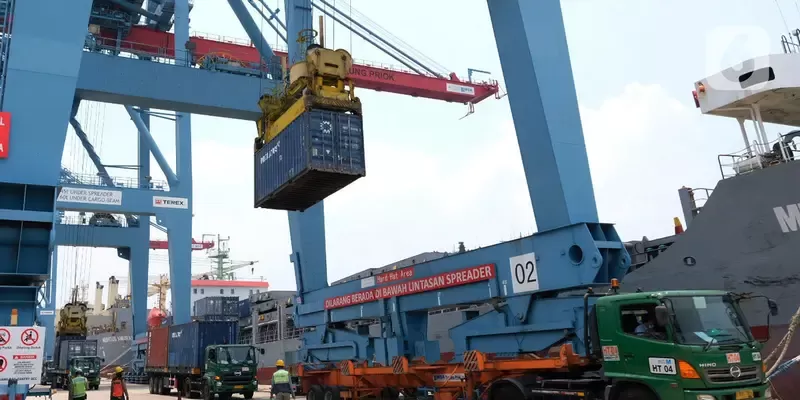 Ilustrasi ekspor. Foto: Kementerian Keuangan  