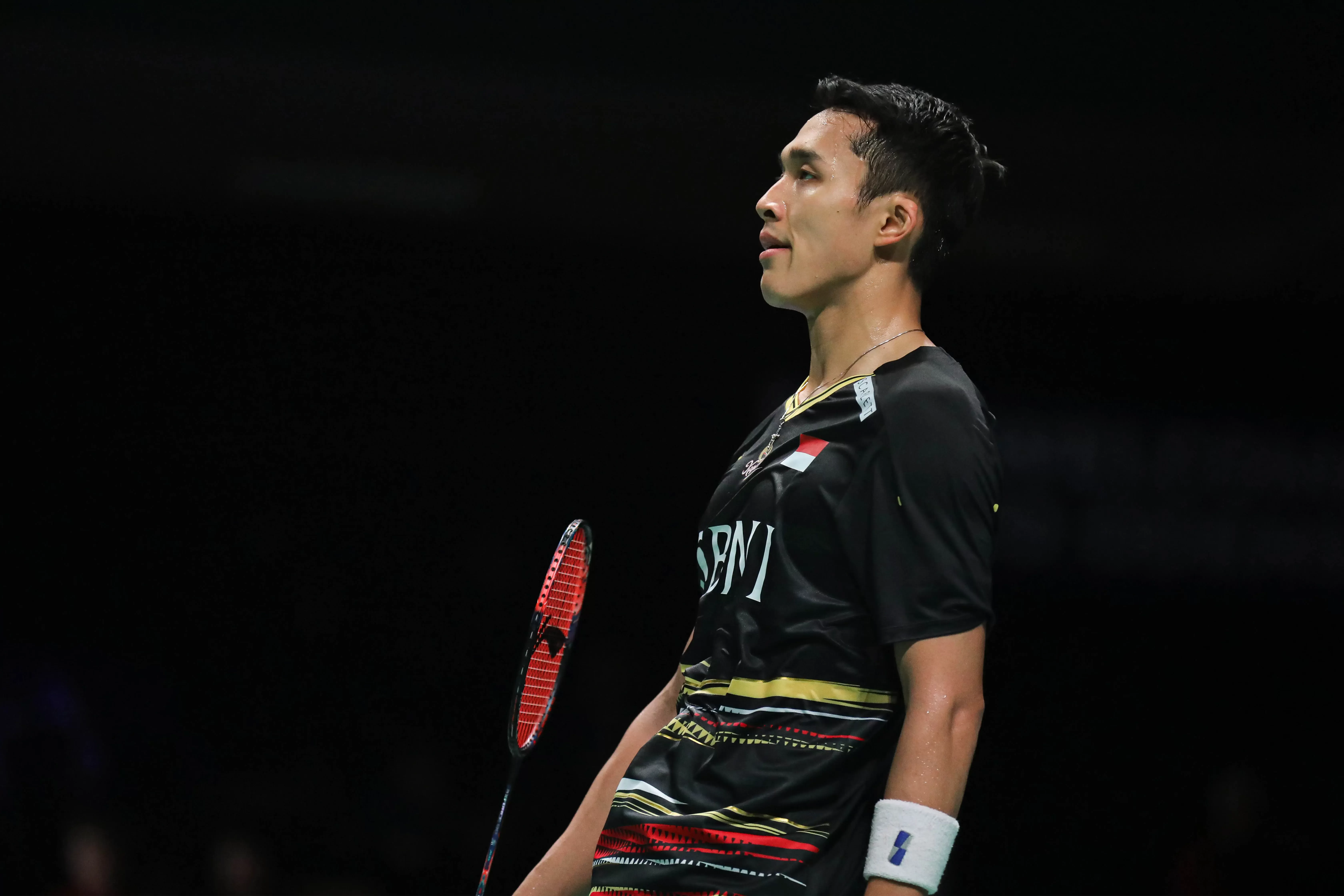 Jonatan Christie Kandas di Denmark Open 2023/PBSI