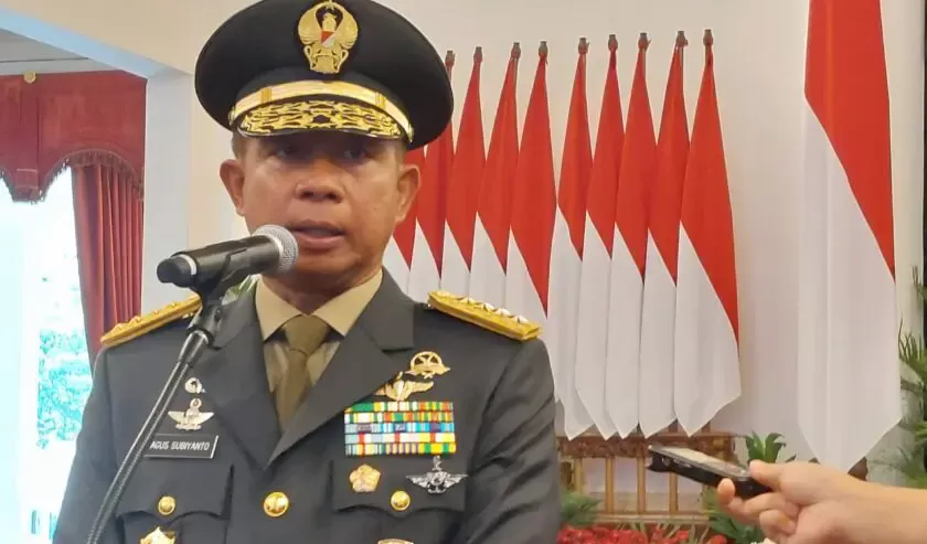 Kepala Staf TNI Angkatan Darat (Kasad) Jenderal TNI Agus Subiyanto calon tunggal panglima TNI. foto: ist