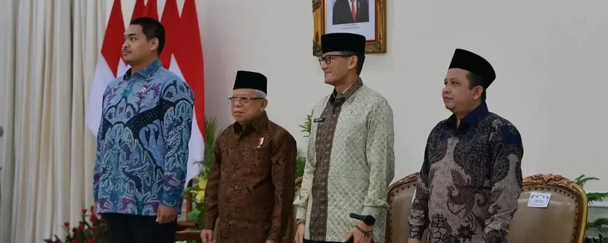 Wapres KH Ma’ruf Amin memberikan penjelasan agar Bawaslu lebih ketat dalam melakukan pengawasan dan tidak segan memproses segala aduan yang masuk. foto: ist