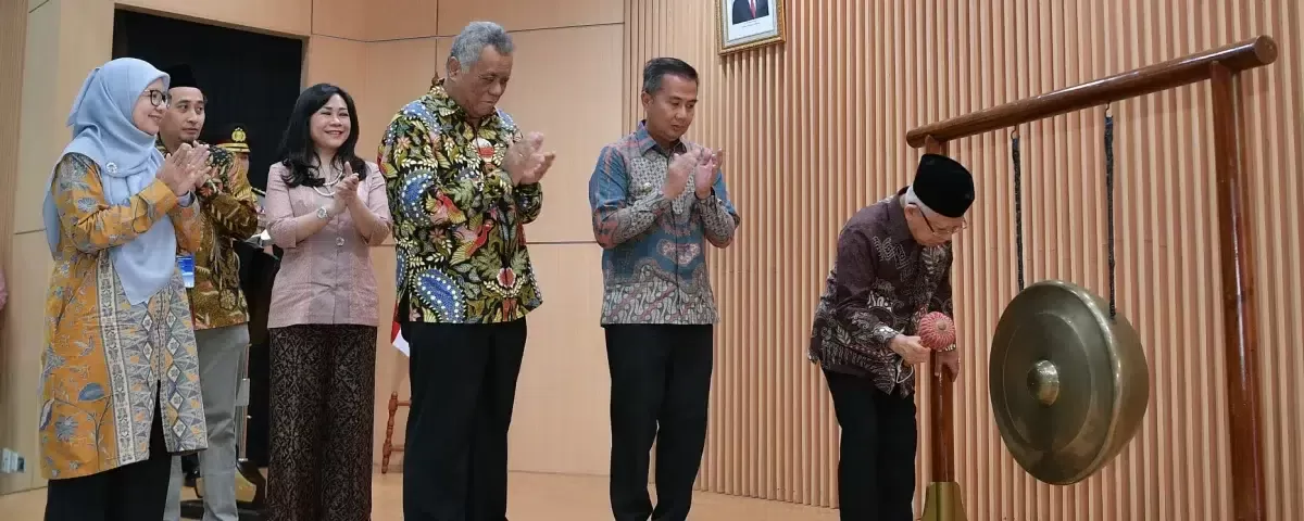 Wapres menghadiri Peluncuran Indonesia Sharia Economic Outlook (ISEO) 2024 dan Peresmian Universitas Indonesia Industrial Government (I-GOV) Ke-3 Tahun 2023 di Universitas Indonesia, Depok, Selasa (5/12/2023). foto: ist