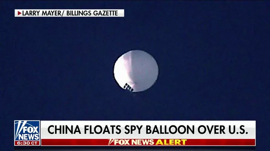 Diplomasi Prajurit Serigala dalam balon mata-mata China terbang di atas situs militer AS. (Foto: fox news)