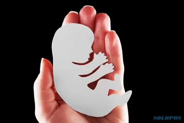 Polisi telah menetapkan 9 orang jadi tersangka rumah aborsi di kemayoran, Jakarta Pusat (Ilustrasi janin aborsi: Freepik)