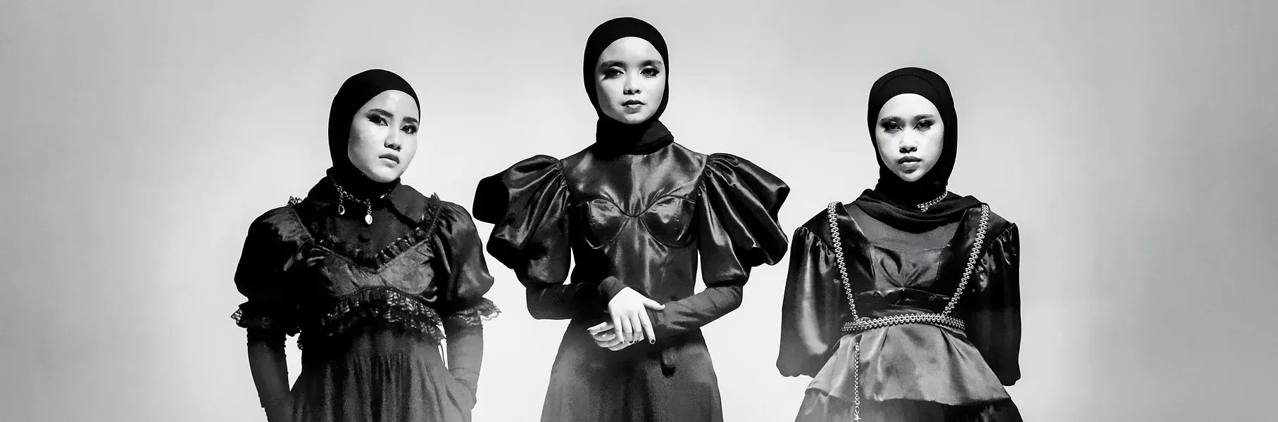 Trio metal wanita Indonesia berhijab, Voice Of Baceprot (VOB) tur 11 kota di AS. (voiceofbaceprot.com)