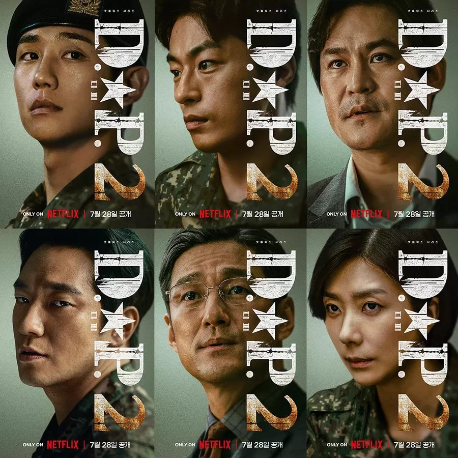 Poster Drama Korea D.P season 2 tayang di Netflix. (FOTO/Asianwiki)